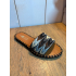 Zwarte ibiza slipper 